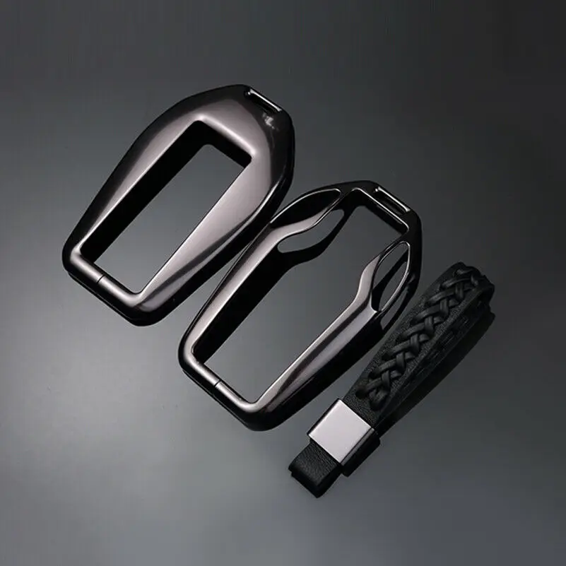 Металлический ЖК-дисплей Автомобильный Брелок дистанционного управления с ключом чехол оболочка с брелком для BMW 7 серии
