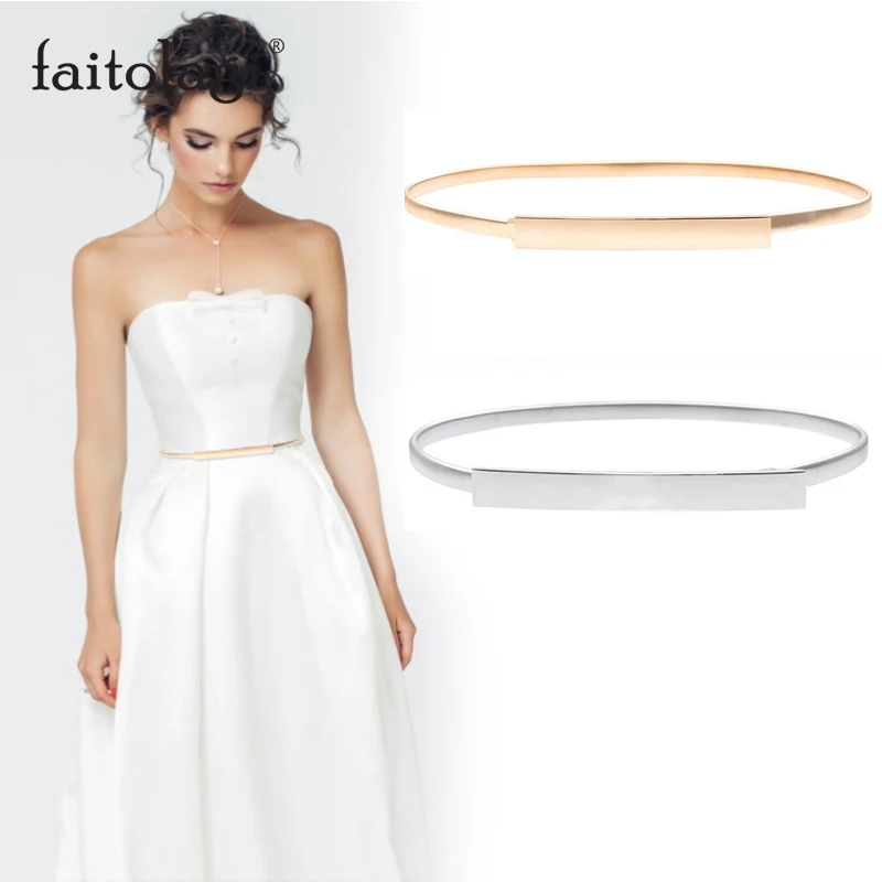 Thin Ladies Dress Belts pasek damski 