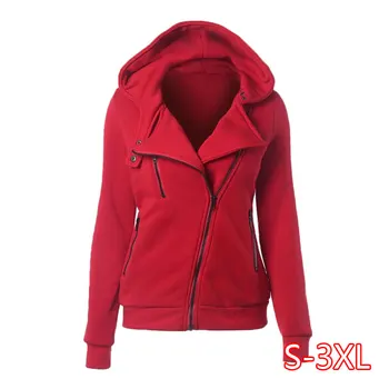 

Fashion Hoodies Sweatshirts Women Long Sleeve Hoodies Jackets Zipper Hoody Jumper Overcoat Outwear Harajuku Female Sweatshirts