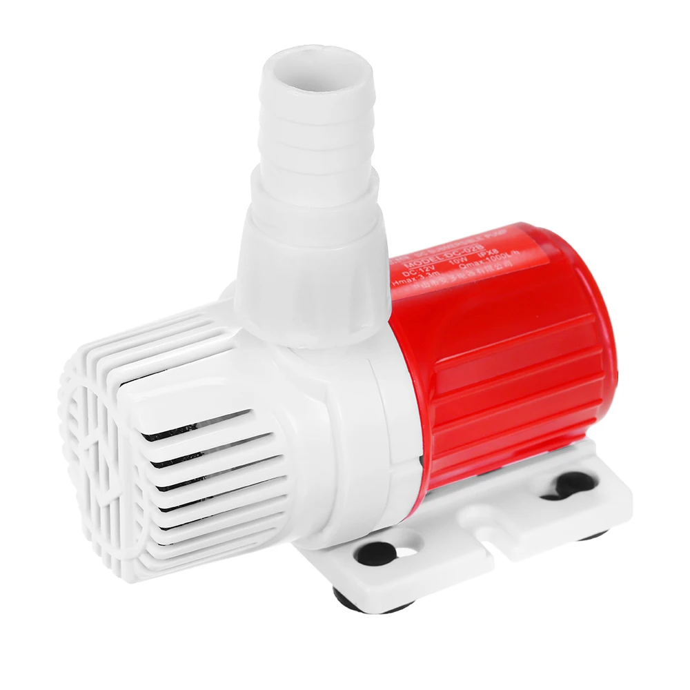 DC 12V Мини погружной бесщеточный двигатель водяного насоса 1000L/H микро компьютер система водяного охлаждения использовать насос для сада рыбы пруда