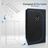 Full Body Sauna Tent With Include Fold Chair Not Include Steam Generator Home Sauna Bath Stainless Steel Pipe Support Only Tent 5