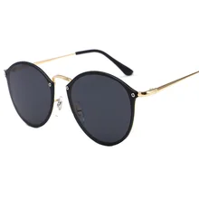 Роскошные Зеркальные Солнцезащитные очки женские/мужские брендовые дизайнерские солнцезащитные очки винтажные зеркальные очки UV400 oculos de sol