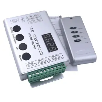 

HC008 Remote Controller 133 Change for WS2811 Pixel RGB Full Color LED Light DC5-24V