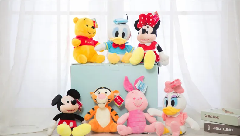 2019 novo brinquedo Da disney mickey minnie dos desenhos animados плюшевые мягкие игрушки boneca de presente do Dia Dos Namor