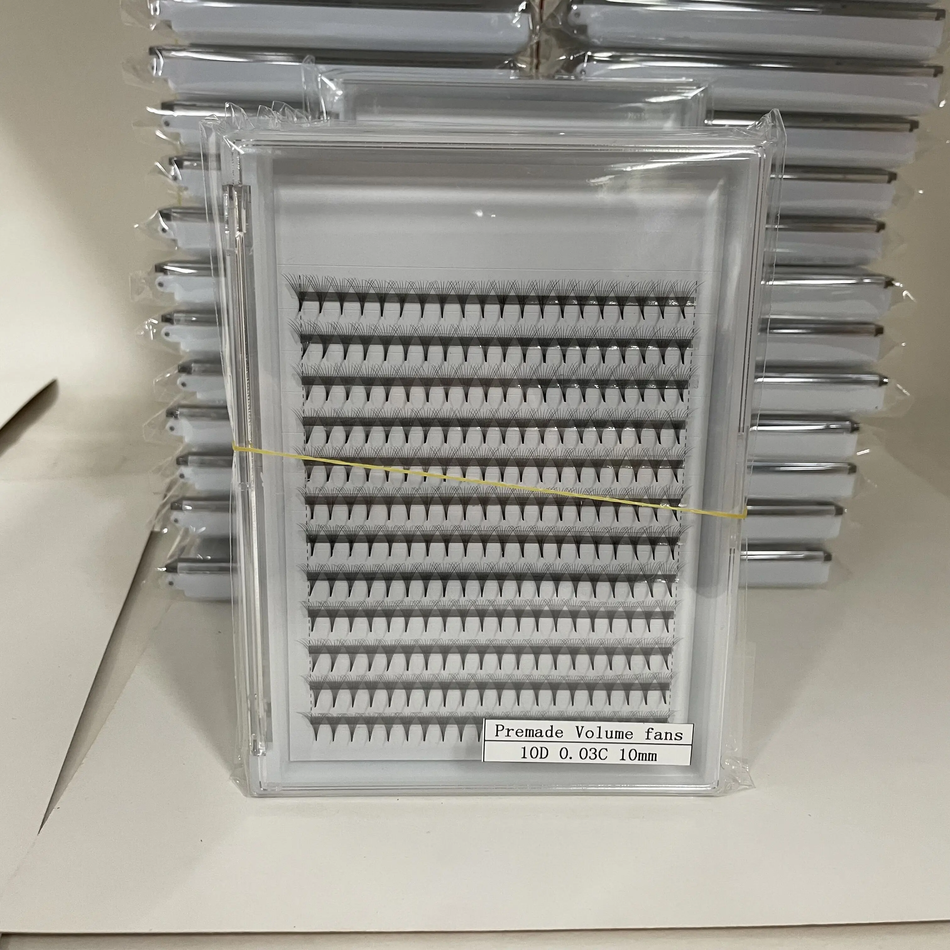 Big Eye's Secret 5 Cases Mega Volume Fans10D 12D Pro Pointy Base Premade Fans Silk False Mink Individual Eyelashes Extension