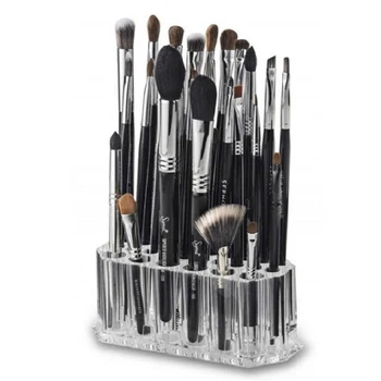 

26 Grids Clear Acrylic Lipstick Holder Eyeliner Pencil Stand Holder Makeup Organizer Cosmetic Storage Box Makeup Brushes Shelf