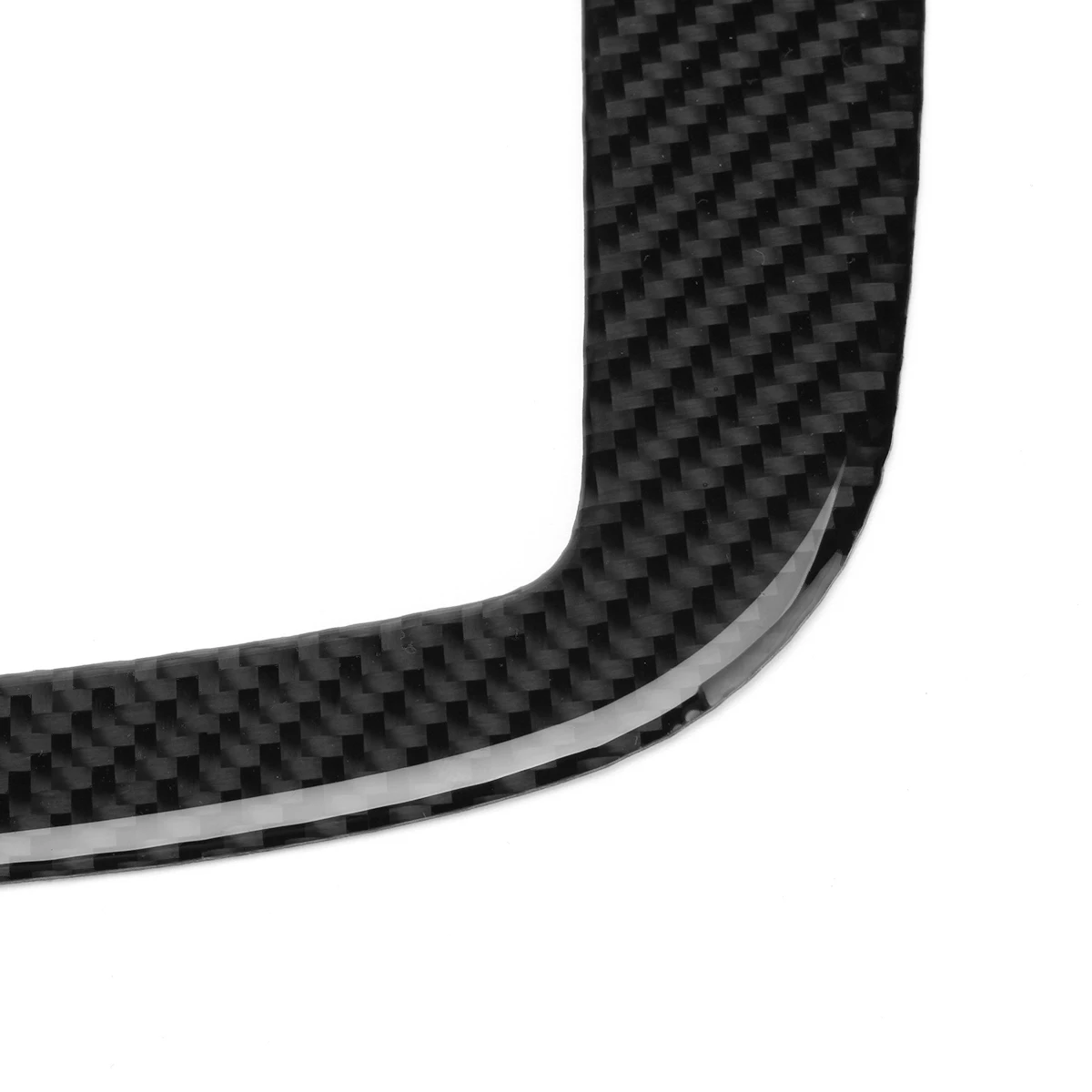 1x A4L A5 Q5 Real Carbon Fiber Car Interior Console Gear Shift Panel Cover Trim Gear Shift Collars For Audi A4L A5 Q5