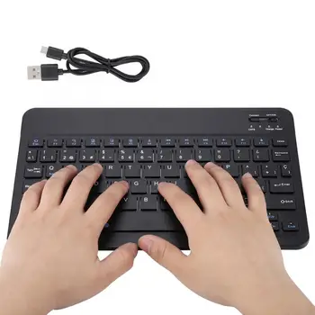 

Mini Portable Wireless Bluetooth 3.0 Spanish Keyboard Touchpad for /Microsoft/Android Bluetooth Keyboard