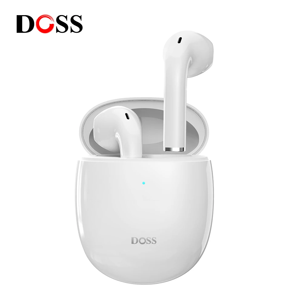 DOSS TWS Bluetooth Earphone T19 True Wireless Stereo Earbuds HiFi Music Headphone Gaming Headset Ear Buds for Android IOS Phone