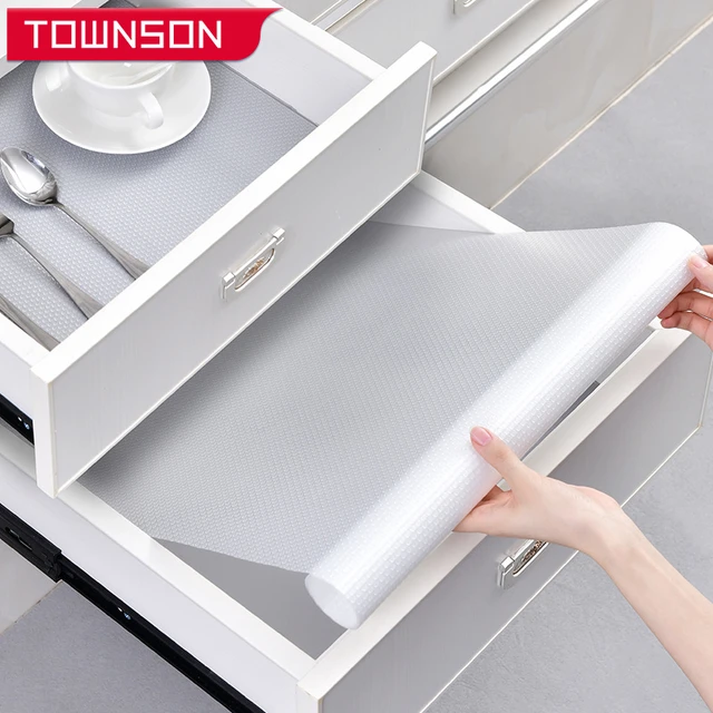 Transparent Cuttable Kitchen Shelves Drawer Liner for Refrigerator Paper  Waterproof Wardrobe Cupboards Mat Home Placemats - AliExpress