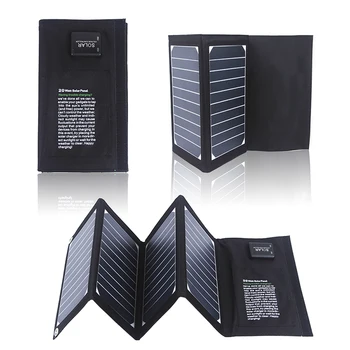 

Folding solar panel 20W solar mobile phone chargers dual USB tablet charger for cell phone, powerbanks, backpacks