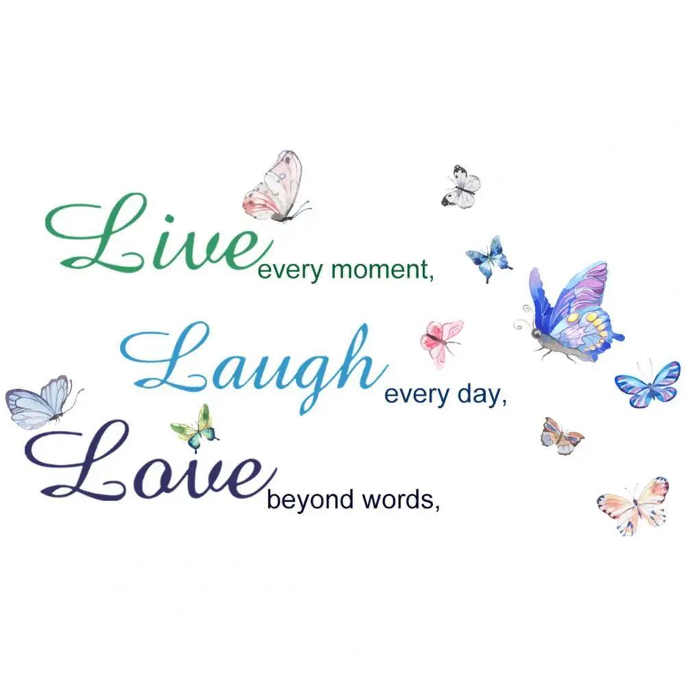 Wall Sticker Removable Self adhesive Easy to Paste Multi use PVC Durable Lightweight Wall