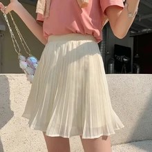 

cloud fluffy female white high waist thin skirt Women short Skirt Summer Mini Cute A Line black Harajuku Sexy gothic y2k white