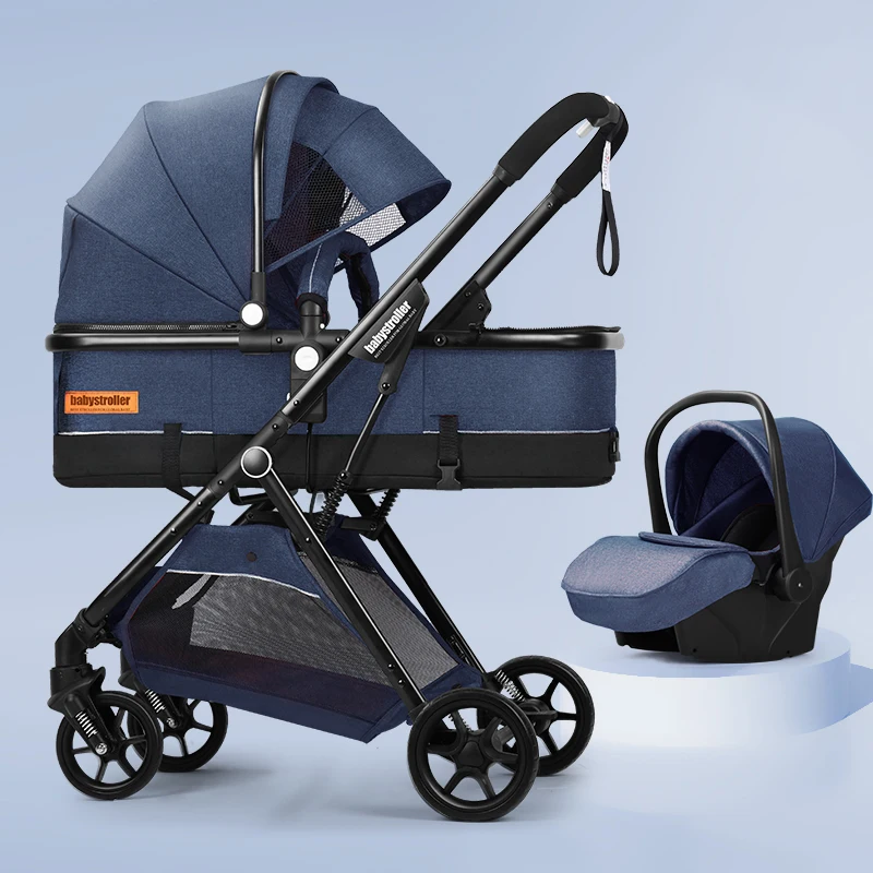 baby stroller with cradle
