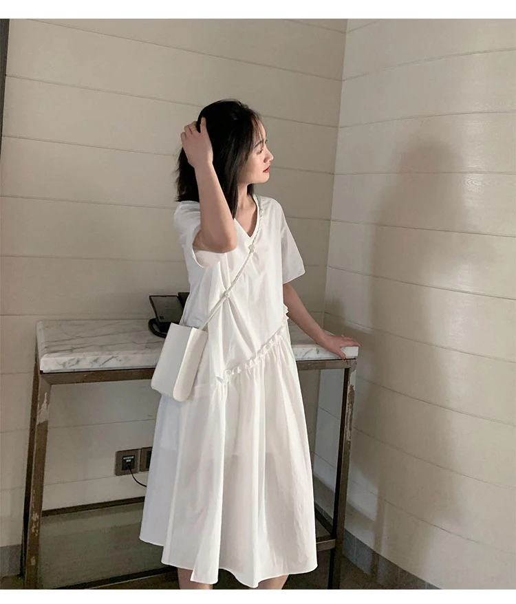 cotton straight dress