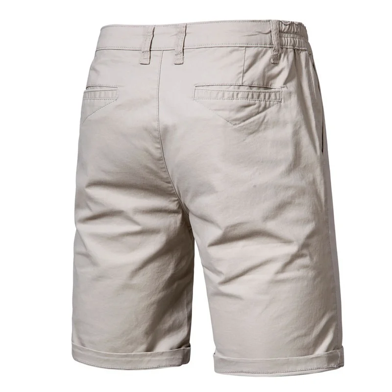 100% Cotton Solid Shorts for Men - Image 2