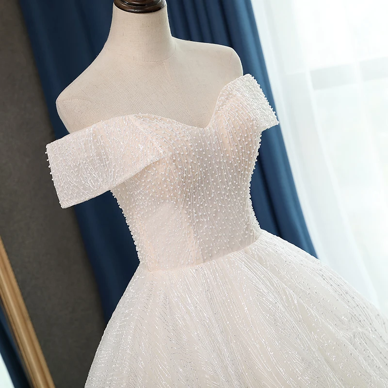Fansmile новое качество Vestido De Noiva кружевные свадебные платья размера плюс Индивидуальные свадебные платья свадебное платье FSM-058F