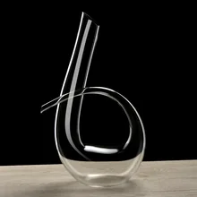 Без-этилированный Кристальный графин 6-персонаж графин Арфы Декантер для красного вина Графин