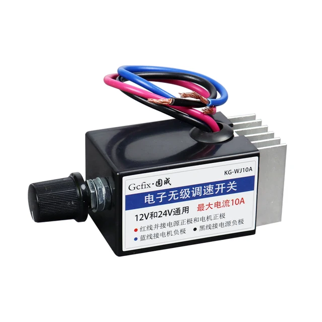 自動車エアコン送風機モータ速度コントローラdc 12v/24v、トラックa/c 