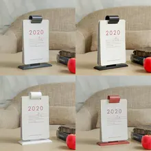 Год Настольный календарь ежедневный планировщик с катушкой домашний офис Настольный календарь школьный коммерческий планировщик 4 цвета