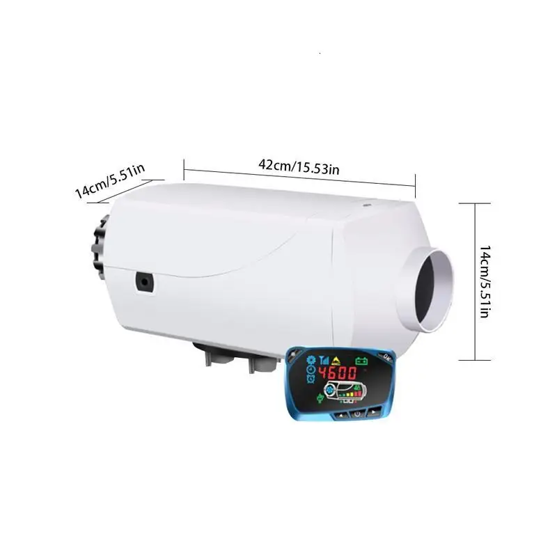 Дровяный стояночный обогреватель с ЖК-экраном 24v12в, одна машина для грузовика, автомобильный воздушный дизельный Обогреватель, планарный стационарный обогреватель