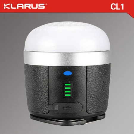 Klarus CL1 390 люмен Bluetooth Банк питания мини Музыка кемпинг фонарь с батареей