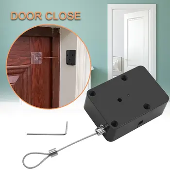 

Automatically Sensor Door Closer Door Hinges Automatically Self Closing Tool Punch-free Automatic Sensor Door Closer ^o^