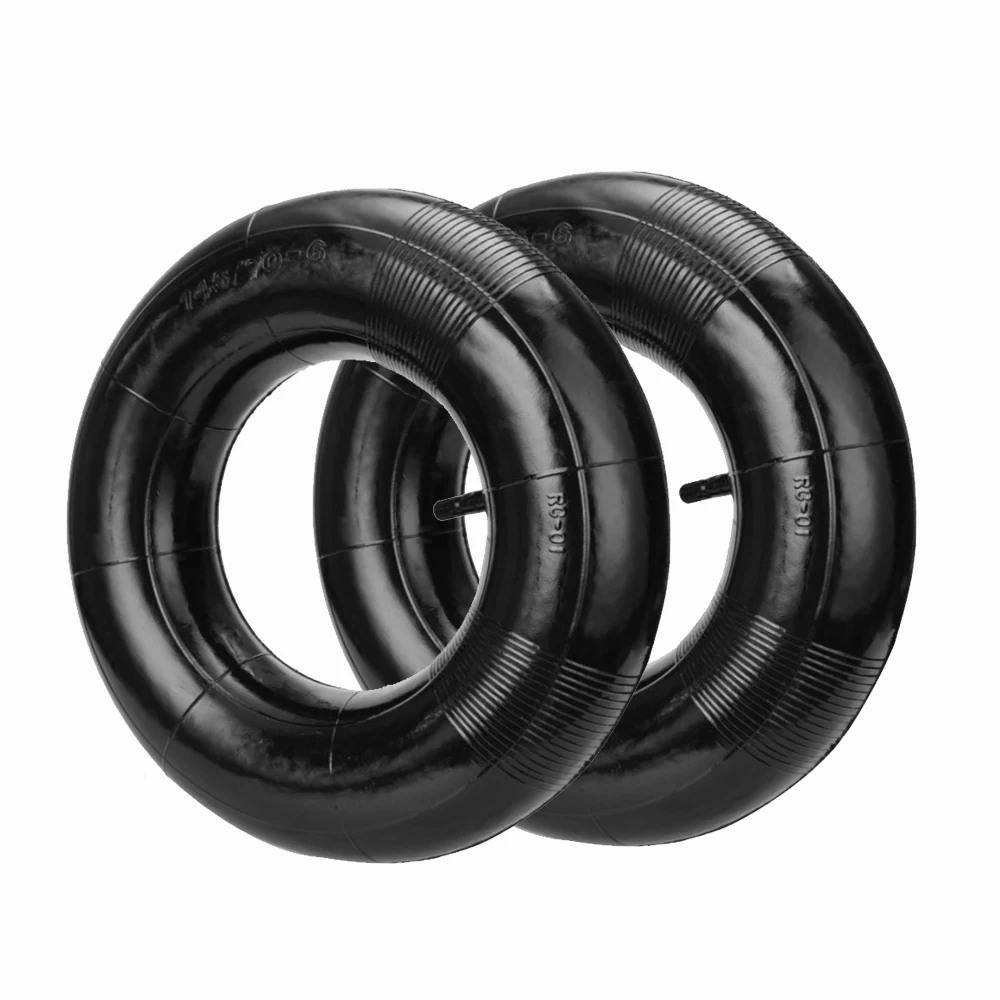 

2 piece of 13x5.00-6 145/70-6 ATV Lawn Mower Snowplows Tire Inner Tube TR13 Straight or Bent Valve Stem 13x6.50-6
