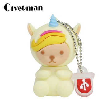 

High Quality USB Flash Drive Cute Lovely Cartoon PenDrive Child Flash Memory Stick Pen Drives U Disk 8gb 16gb 32gb 64gb 128gb