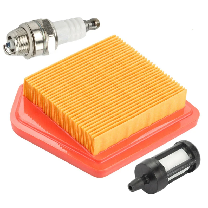 1*Air Filter+1*SARK Plug-In+1*Fuel Filter For Stihl FS240 FS260 FS360 FS460 FR410 FR460 Trimmer 14072 BTT