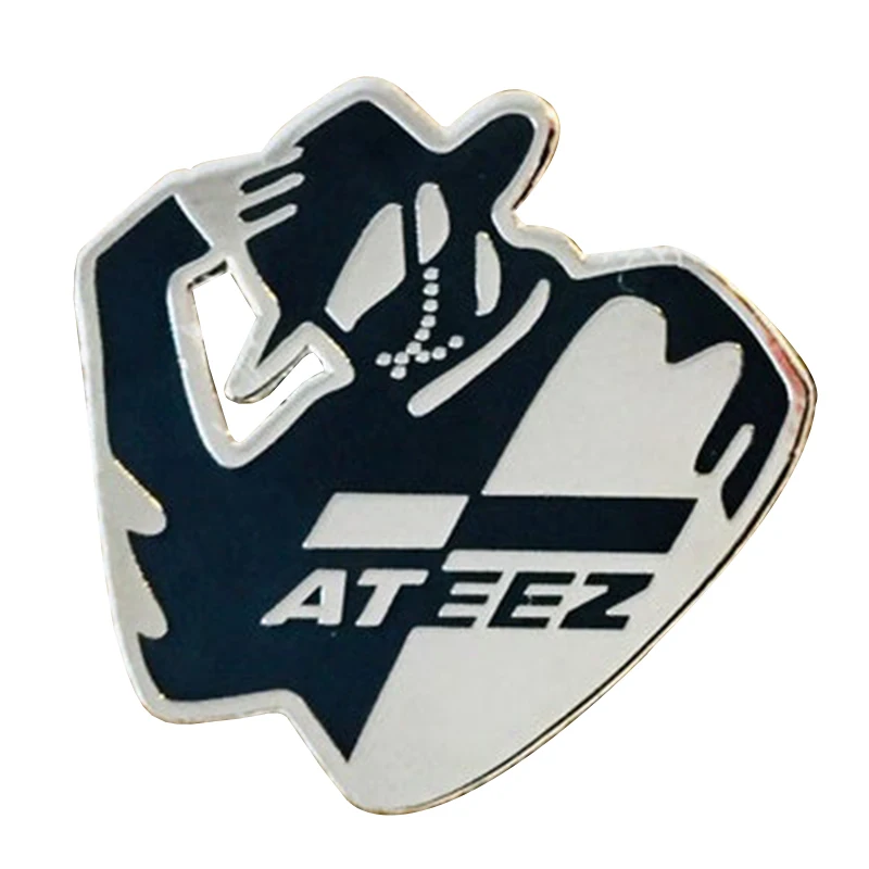 Значок ATEEZ с надписью Hala популярный подарок для фанатов группы пения в Корейском