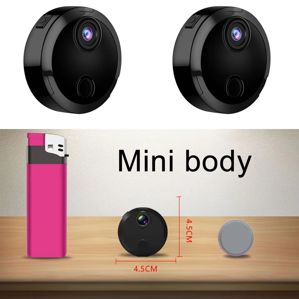 Mini Home Safety Camcorder Camera Wireless HD Security WIFI Infrared DV DVR Night Vision