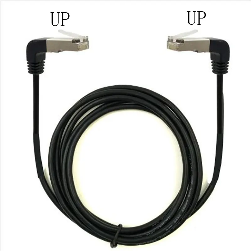 

Jumper elbow RJ45 network cable 90 degree crystal head network cable network room Ethernet computer cable