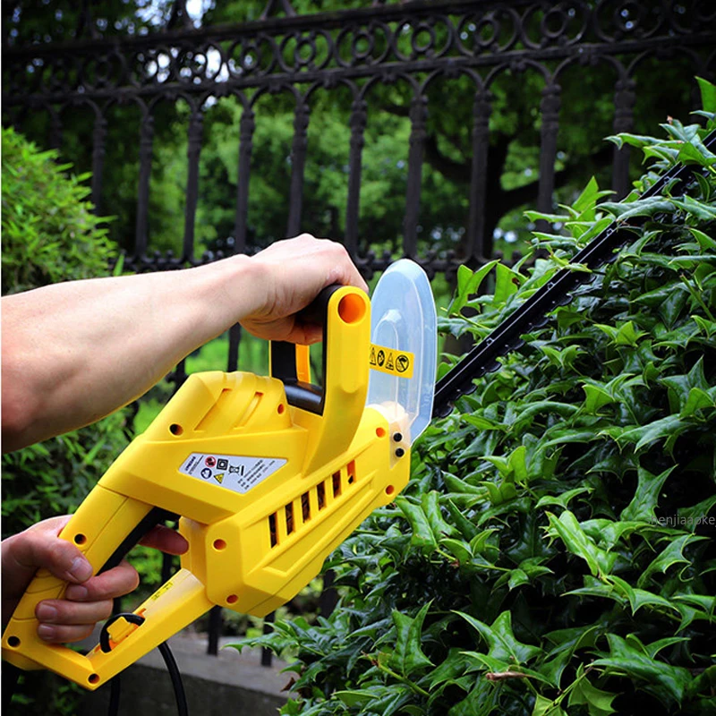 220V Electric Hedge Trimmer Household Pruning Machine Branch Fence Tree Leaf Trimming Machine 3-power Optional 450W/600W/650W 4