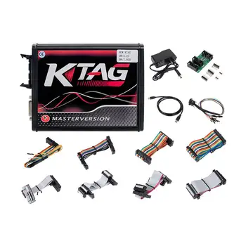 

KTAG V7.020 RED PCB V2.23 Online Master KESS No Token Limit KTAG EU Version 4 Leds ECU Chip Tuning Centralina Strumento