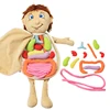 Kid 3D Puzzle Human Body  Model Anatomy Plush Toy Montessori Learning Organ DIY Assembled Toy Preschool Body Organ Teaching Tool 1