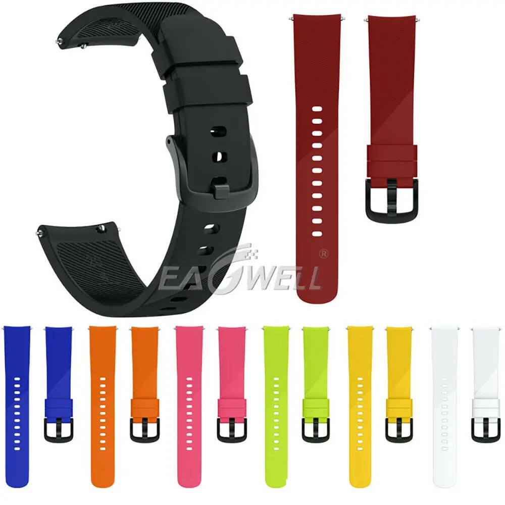 

Quick Release Soft Silicon Watch Band Strap Universal 20MM Watchband For Garmin vivoactive 3t Bracelet Strap For Garmin Venu