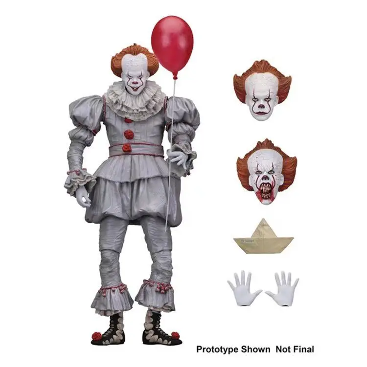 

Anime NECA Clown hui hun 2017 Edition Deluxe Edition 7-Inch Mobile Figurine Garage Kit Model