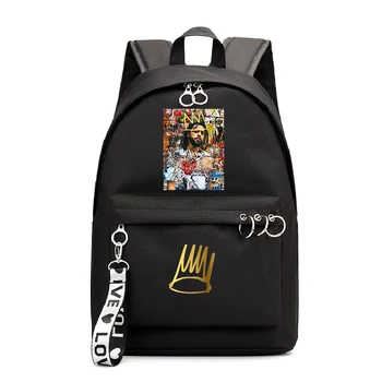 

Girls Backpacks School Bag for Teenager Girls Bags J Cole Print Female Harajuku Backpack Fashion Brand Bookbag Travel Bagpack