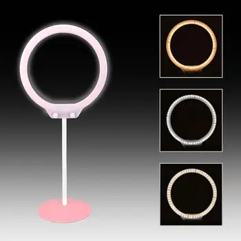 

3pcs/Set Zomei Photo Studio Video Desktop LED Ring Light 3200K-5500K Dimmable Photography Lamp with Camera Ball Head