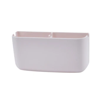 

HOT Creative Home Daily Remote Control Plastic Storage Box Wholesale Wall-Mounted Mobile Phone Charging Bracket Storage Rack