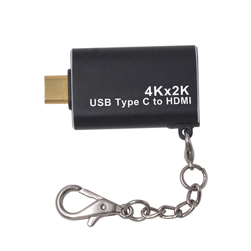 

4K x 2K Type-C USB 3.1 Type C Male to HDMI Female 2K Resolution Display Monitor Adapter Convertor for Mac Book Pro