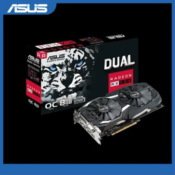 

Asus Radeon RX 580 8GB Dual-Fan OC Edition GDDR5 DP HDMI DVI AMD Graphics Card (DUAL-RX580-O8G)