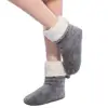 FRALOSHA Wholesale Women Plush Home slippers Coral Fleece Indoor Floor Sock Winter Foot Super Soft Warm Bottom Slipper ► Photo 2/6