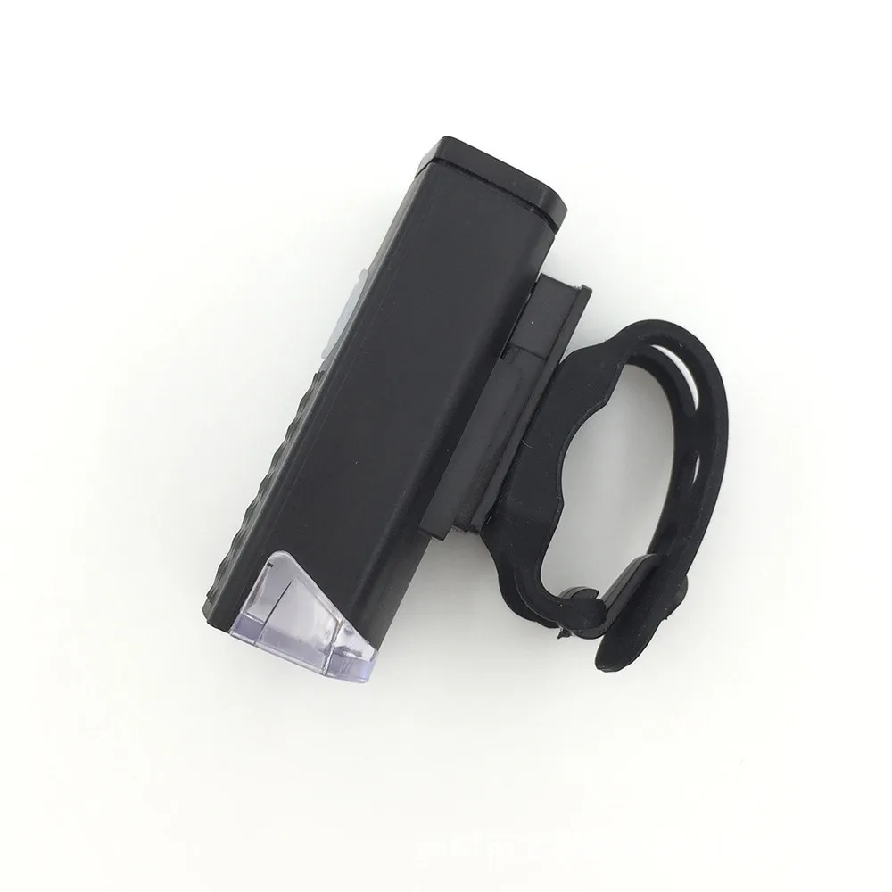 Sale USB Rechargeable LED Bike Bicycle Cycling Front Light Headlihgt Lamp Torch PC ABS 30-50Meters At Night  Li-Poly Battery  #PEX 3