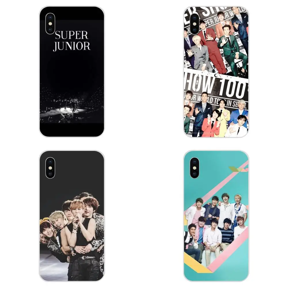 Kpop Super Junior для Huawei Честь 4C 5A 5C 5X 6 6A 6X 7 7A 7C 7X 8 8C 8S 9 10 10i 20 20i Lite Pro Чехол телефона из