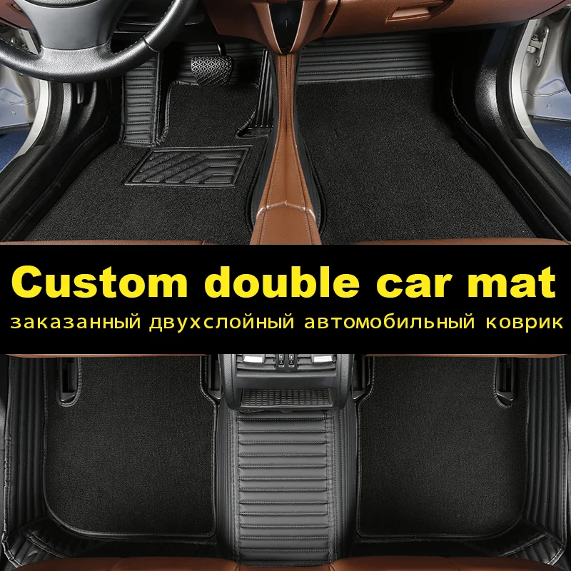 

Custom car floor mats for Chevrolet Cruze Camaro Captiva Sonic Custom auto foot Pads automobile carpet cover