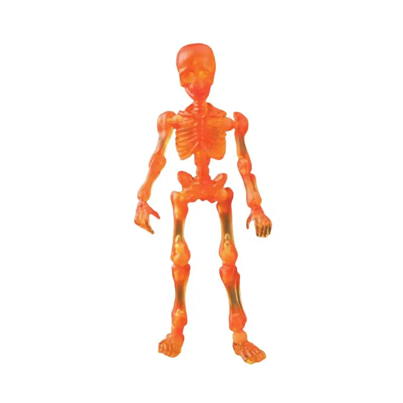 Милый модный мистер кости поза Скелет имитация черепа модель мини-фигурка дети игрушки Коллекционные сувениры DXAD