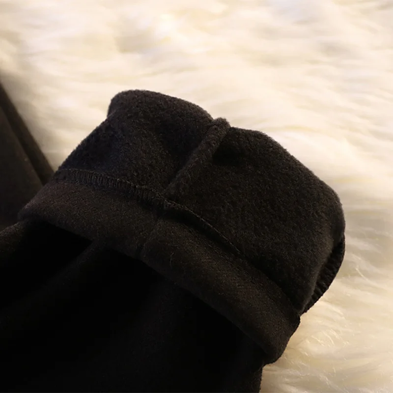 New Autumn Winter Warm Pants Women Fashion Thickening Casual Ladies' Pants Korean Harem High Waist Trousers Plus Size 5XL
