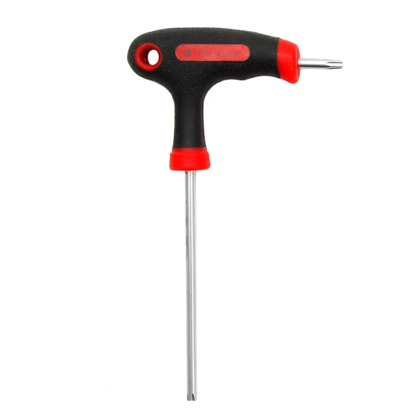 Т-образная рукоятка Torx и шестигранный ключ Отвертка Инструмент T10/15/20/25/30/40 - Цвет: T25